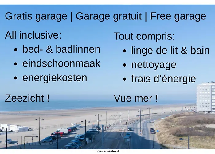 Lumina Seaview & Garage Appartement